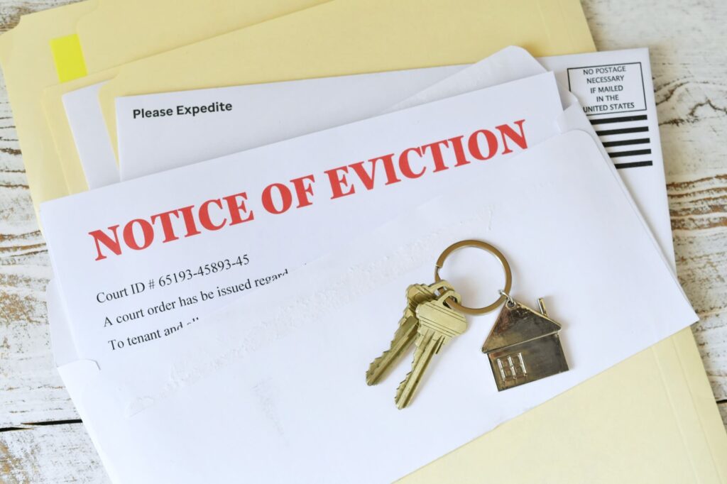 What are the changes to the section 8 Notice if I want to evict my tenant because they haven’t paid rent? HOLD